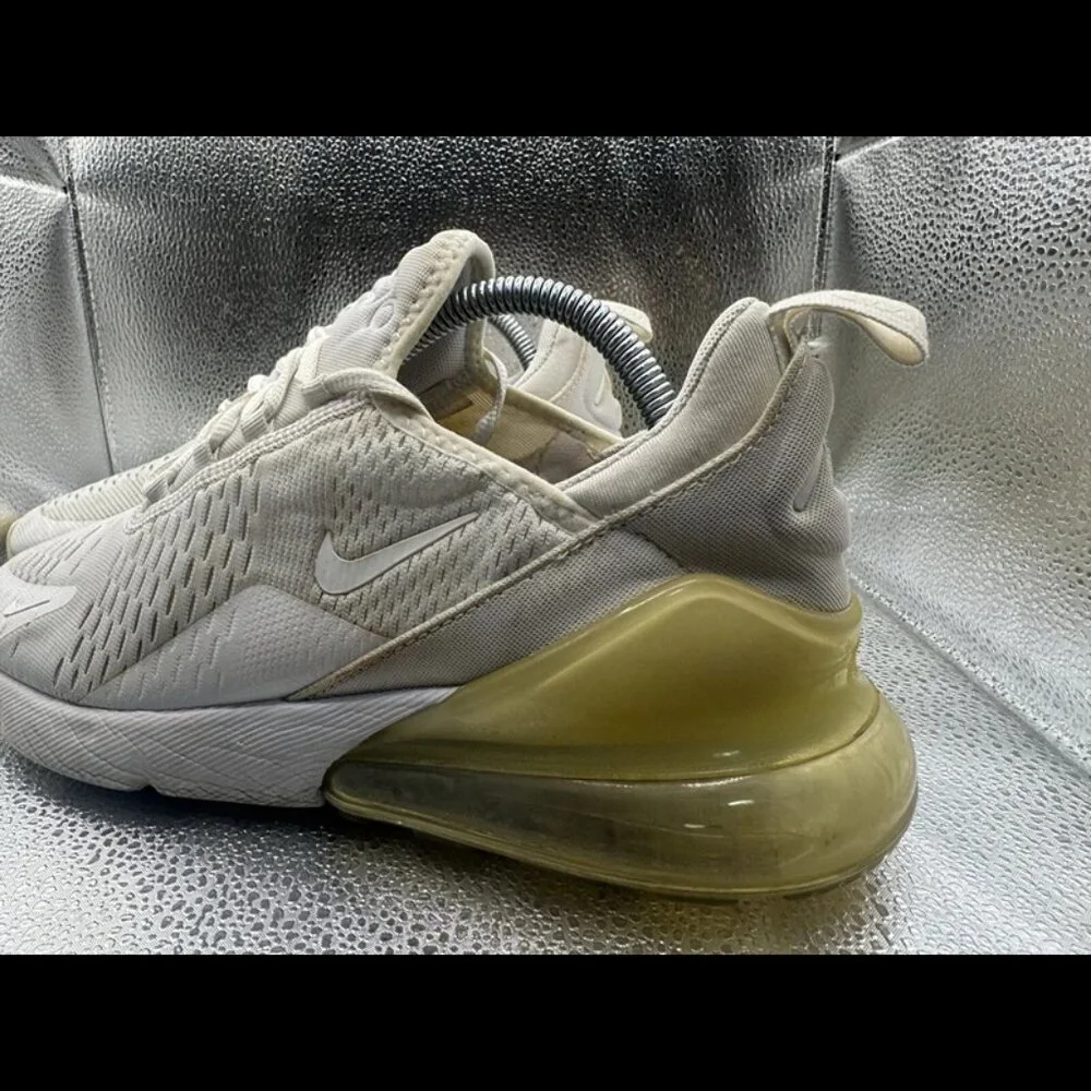 🚀 Size 10 Nike Air‎ Max 270 Triple White AH6789-102 Women’s